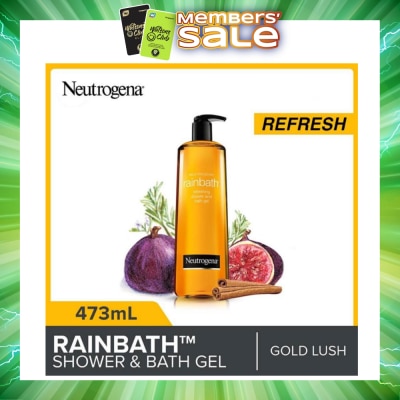 NEUTROGENA - Rainbath Refreshing Shower And Bath Gel Gold Lush For Spa-Like Indulgence 473ml
