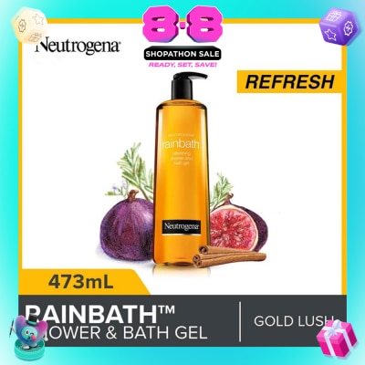 NEUTROGENA - Rainbath Refreshing Shower And Bath Gel Gold Lush For Spa-Like Indulgence 473ml