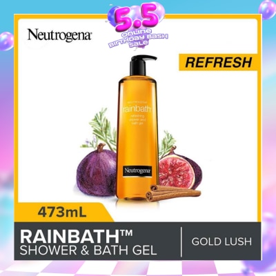 NEUTROGENA - Rainbath Refreshing Shower And Bath Gel Gold Lush For Spa-Like Indulgence 473ml