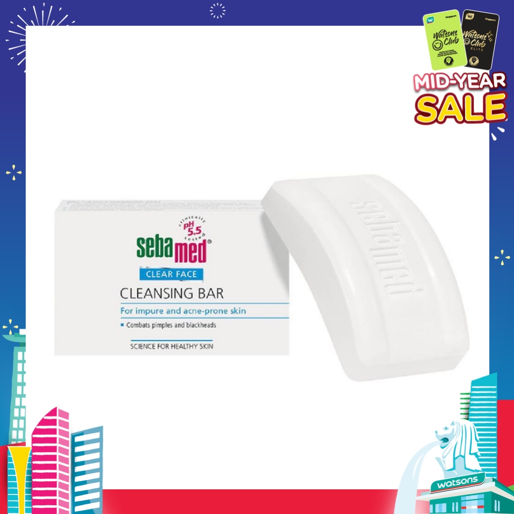 Clear Face Cleansing Bar (Combat Blackheads and Pimples) 100g