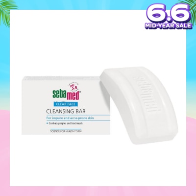 SEBAMED Clear Face Cleansing Bar (Combat Blackheads and Pimples) 100g