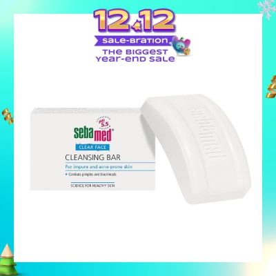 SEBAMED Clear Face Cleansing Bar (Combat Blackheads and Pimples) 100g