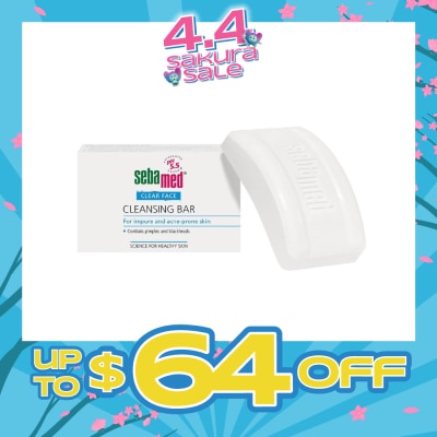 SEBAMED - Clear Face Cleansing Bar (Combat Blackheads and Pimples) 100g