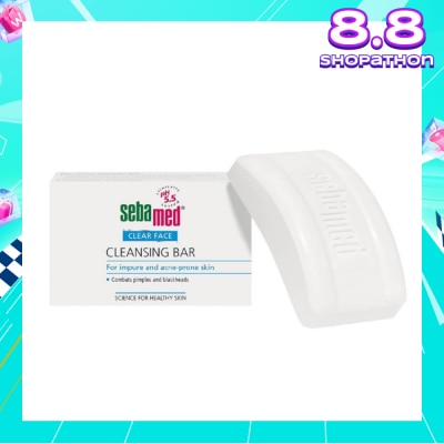 SEBAMED Clear Face Cleansing Bar (Combat Blackheads and Pimples) 100g