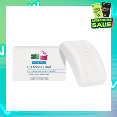 SEBAMED Clear Face Cleansing Bar (Combat Blackheads and Pimples) 100g