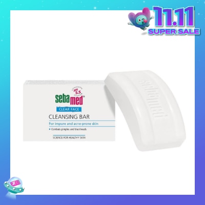 SEBAMED Clear Face Cleansing Bar (Combat Blackheads and Pimples) 100g