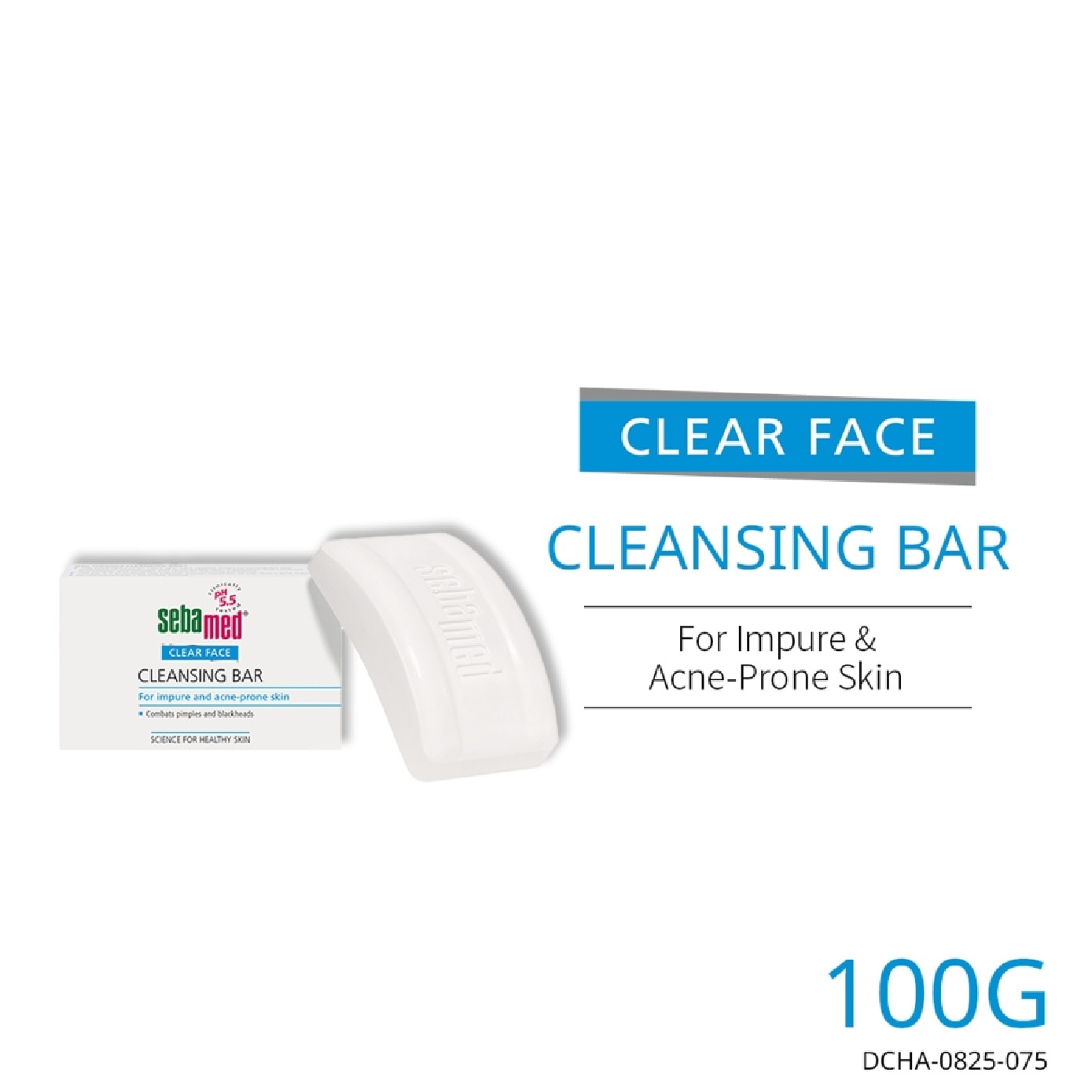 Clear Face Cleansing Bar (Combat Blackheads and Pimples) 100g