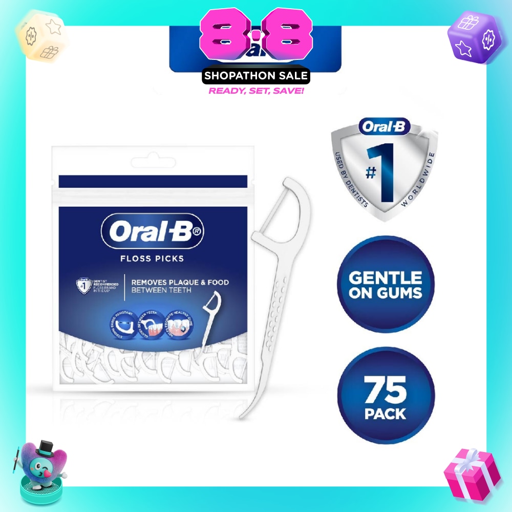 Floss Picks (Gentle on Gums) 75s