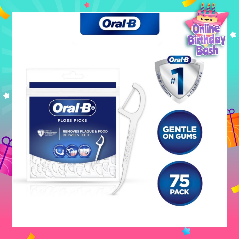 Floss Picks (Gentle on Gums) 75s