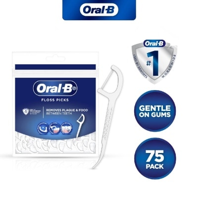 ORAL-B Floss Picks (Gentle on Gums) 75s