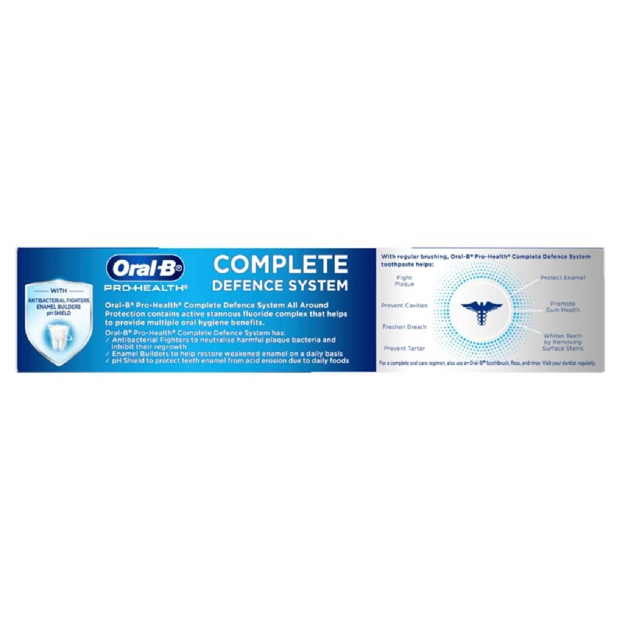 Complete Defence System Toothpaste 110g Bundle Packset x 3s