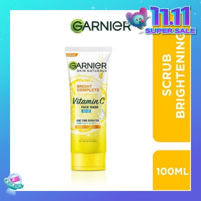 GARNIER Bright Complete Multi-Action Brightening Scrub 100ml