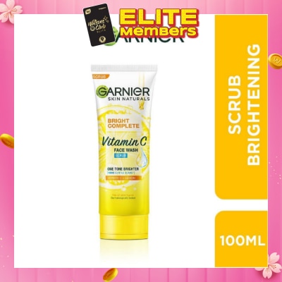 GARNIER Bright Complete Multi-Action Brightening Scrub 100ml