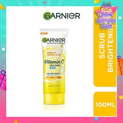 GARNIER Bright Complete Multi-Action Brightening Scrub 100ml