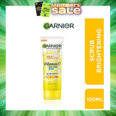 GARNIER - Bright Complete Multi-Action Brightening Scrub 100ml