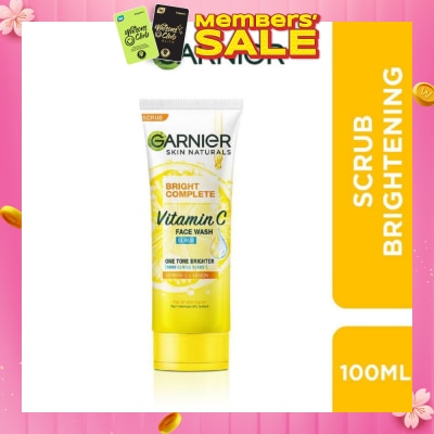 GARNIER Bright Complete Multi-Action Brightening Scrub 100ml