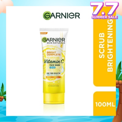 GARNIER Bright Complete Multi-Action Brightening Scrub 100ml