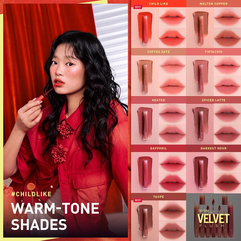 Velvet Plush Lip Tint Figtachio 4g