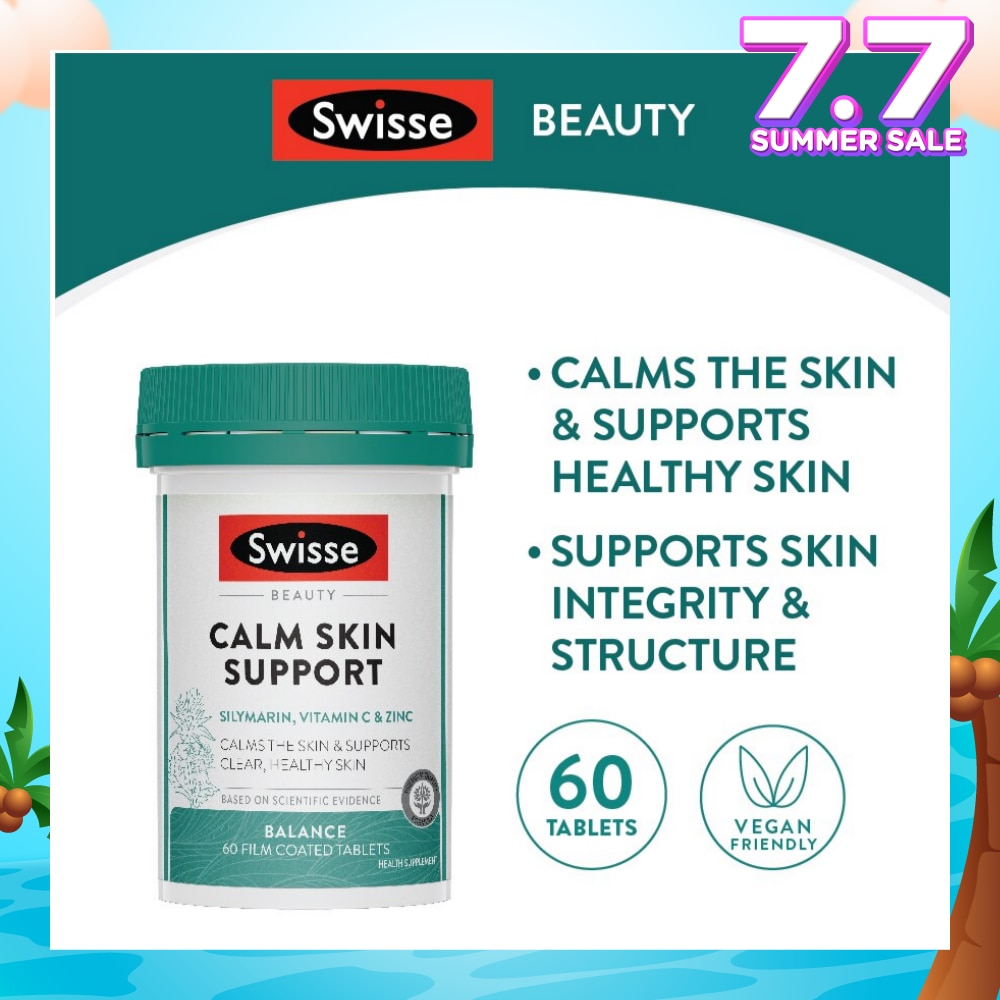 Calm Skin Support Tablet (Calms Skin + Supports Clear & Healthy Skin) 60s