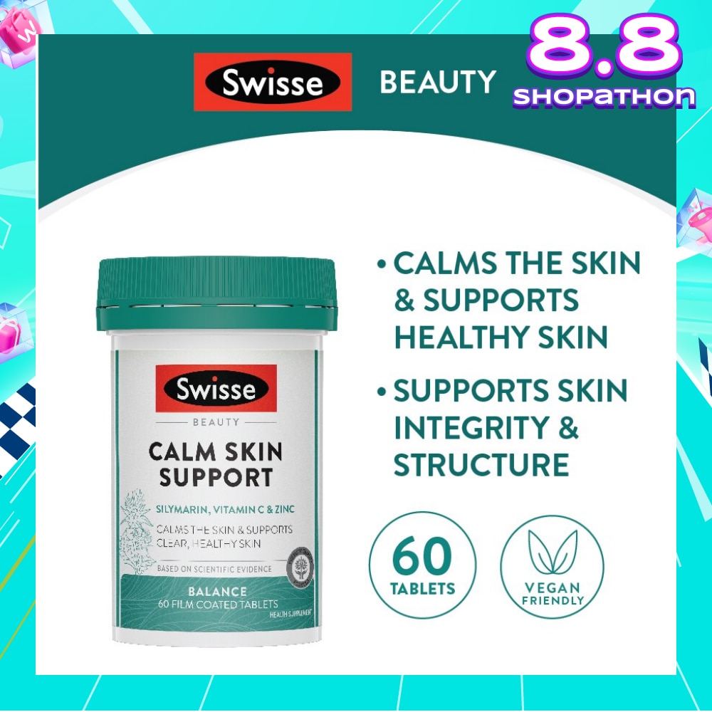 Calm Skin Support Tablet (Calms Skin + Supports Clear & Healthy Skin) 60s