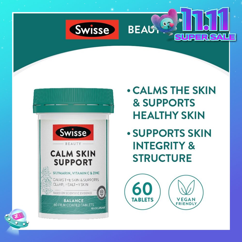 Calm Skin Support Tablet (Calms Skin + Supports Clear & Healthy Skin) 60s