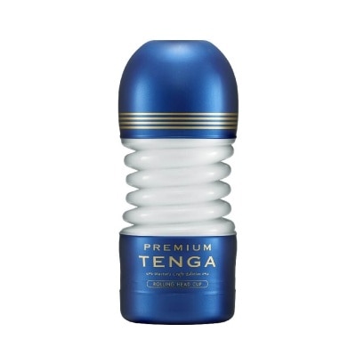 TENGA Premium Rolling Head Cup (Strong Tightening And Premium Tip Stimulation) 1s