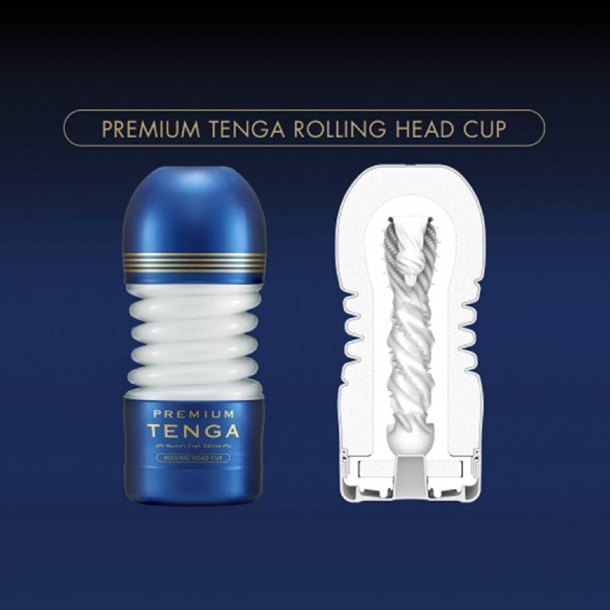 Premium Rolling Head Cup (Strong Tightening And Premium Tip Stimulation) 1s