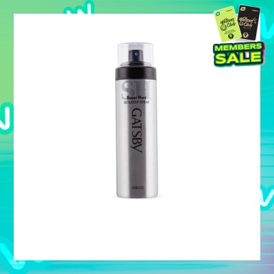 GATSBY Set & Keep Spray Super Hard 180g