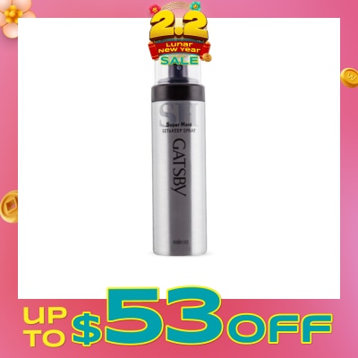 GATSBY Set & Keep Spray Super Hard 180g
