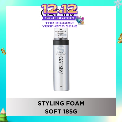 GATSBY Styling Foam Soft 185g