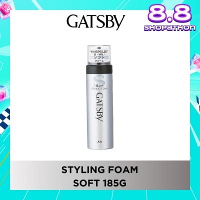 GATSBY Styling Foam Soft 185g