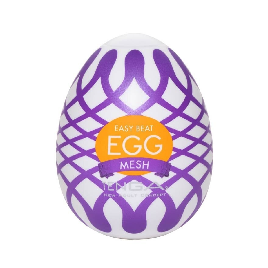 TENGA Egg Wonder Mesh (Clear Stimulation Of Mesh Edges) 1s