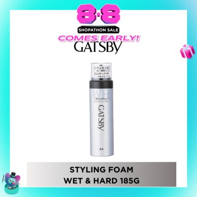 GATSBY - Styling Foam Wet & Hard 185g