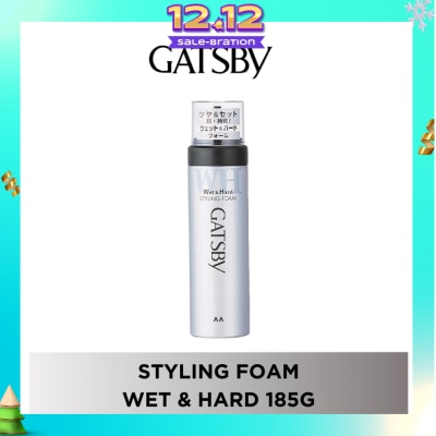 GATSBY Styling Foam Wet & Hard 185g