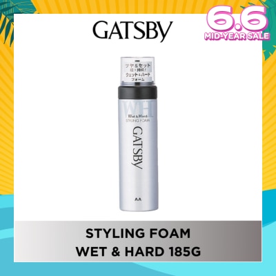 GATSBY Styling Foam Wet & Hard 185g