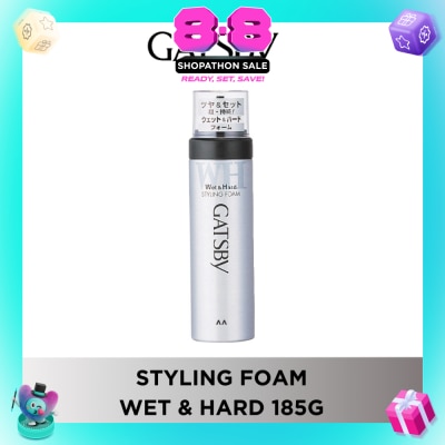 GATSBY - Styling Foam Wet & Hard 185g