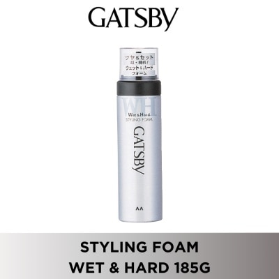 GATSBY Styling Foam Wet & Hard 185g