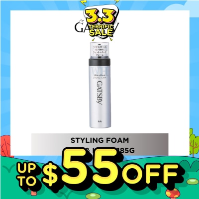 GATSBY Styling Foam Wet & Hard 185g