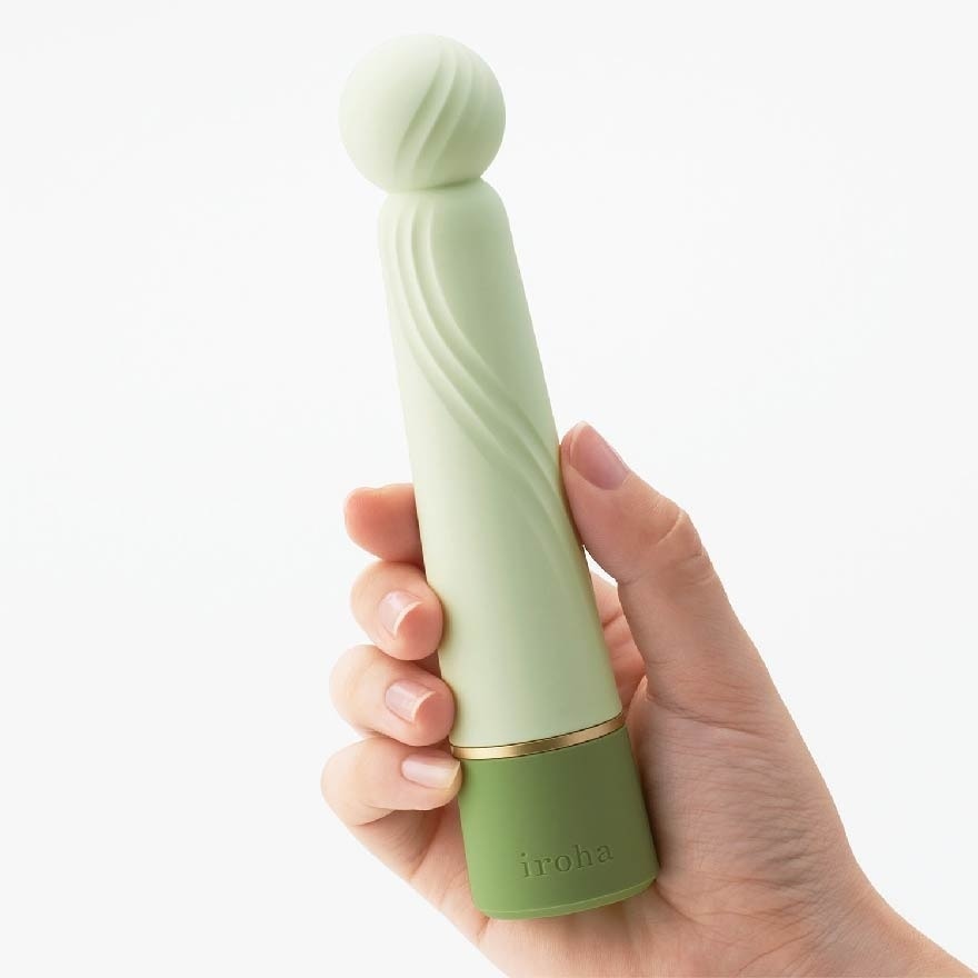 Rin Plus Rechargeable Vibrator Umehisui (Green) 1s