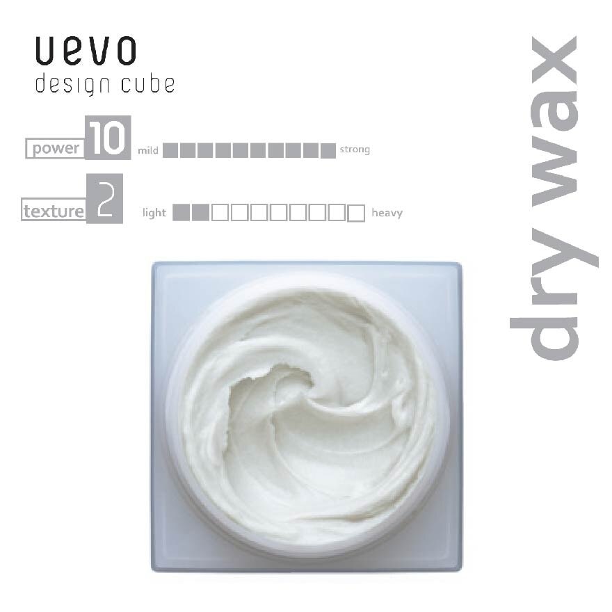 Uevo Design Cube Dry Wax (For Short Medium Rough And Light Hair Style) 80g