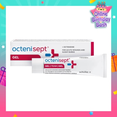 SCHULKE Octenisept Gel (For Acute Wounds & Slight Burns) 20ml