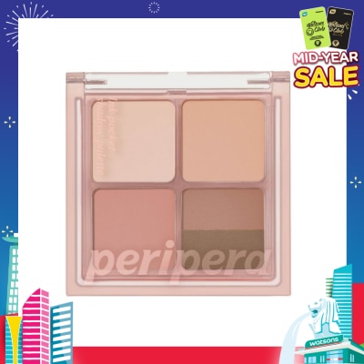 PERIPERA Ink Pocket Shadow Palette 004 You Know What Mute Is 60g