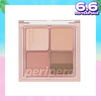 PERIPERA Ink Pocket Shadow Palette 004 You Know What Mute Is 60g