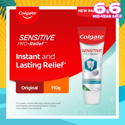 COLGATE Sensitive Pro Relief Original Toothpaste 110g