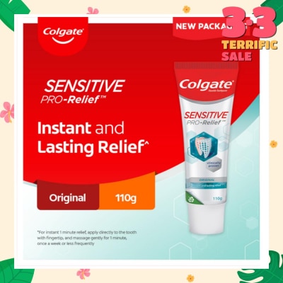 COLGATE Sensitive Pro Relief Original Toothpaste 110g