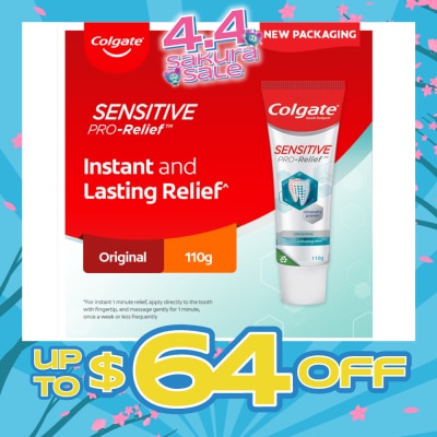 COLGATE - Sensitive Pro Relief Original Toothpaste 110g