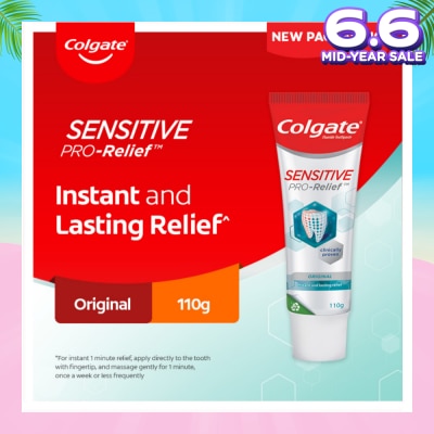 COLGATE Sensitive Pro Relief Original Toothpaste 110g