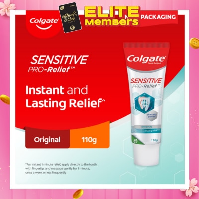 COLGATE Sensitive Pro Relief Original Toothpaste 110g