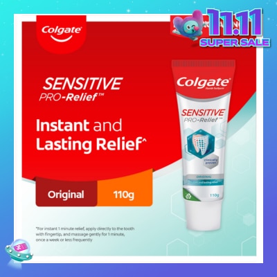 COLGATE Sensitive Pro Relief Original Toothpaste 110g