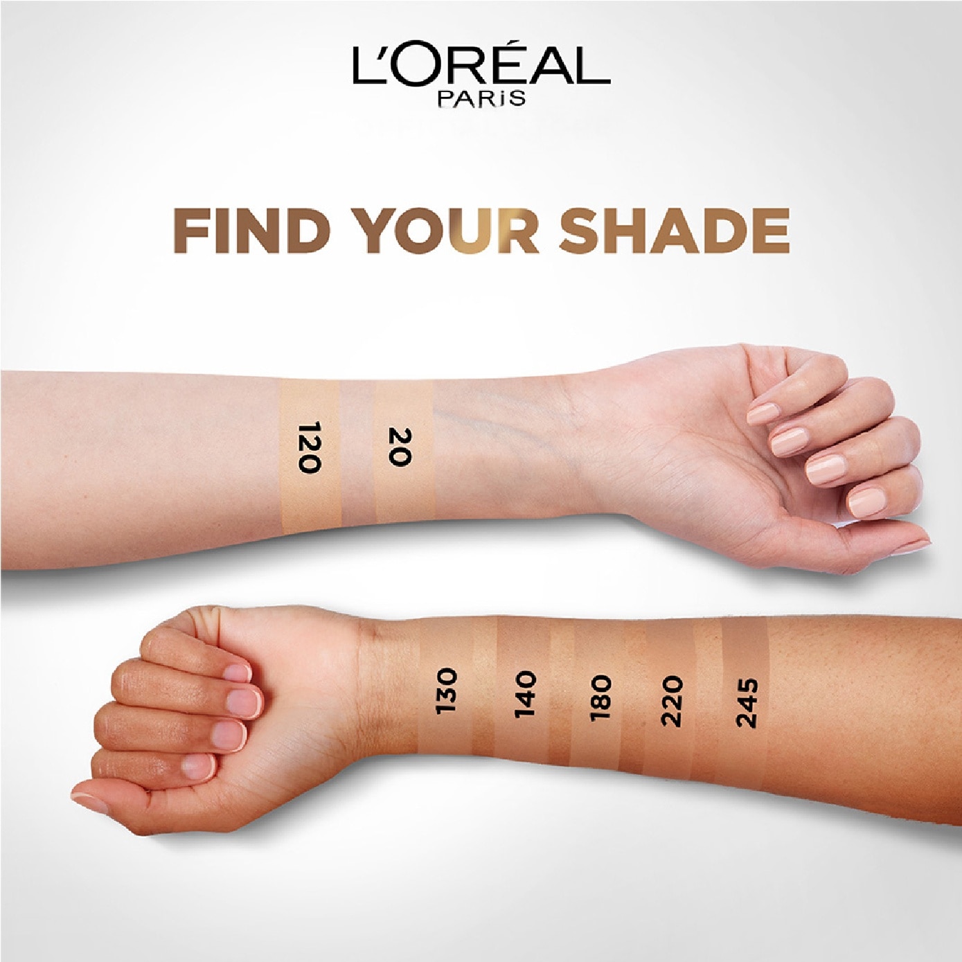 Infaillible 24H Fresh Wear Foundation Powder #180 Ivory 1s